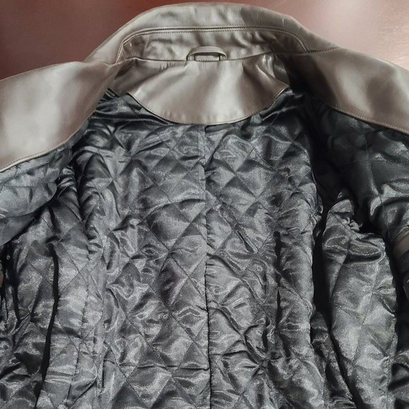 *****SALE***** Tiger of Sweden Brown Leather Motorcycle Jacket - Picture 9 of 12